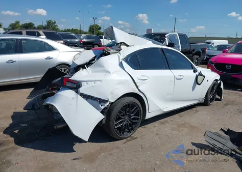 2024 Lexus Is 500 F Sport Performance Premium from USA, damaged, VIN JTHAP1D23R5005712